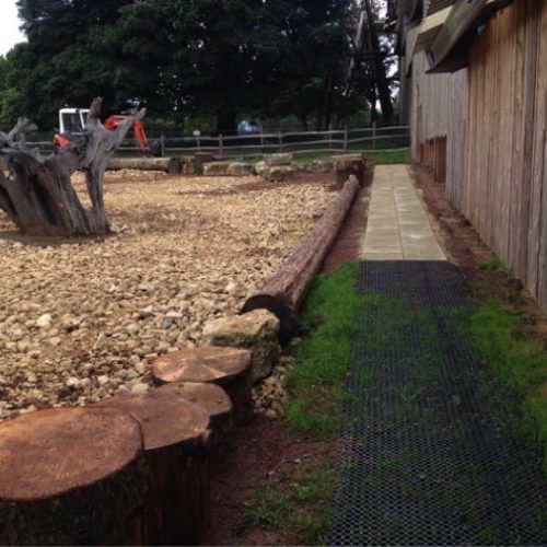 Tree Crown Sand Play Update, Wicksteed Park